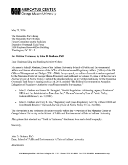 PDF - Mercatus Center