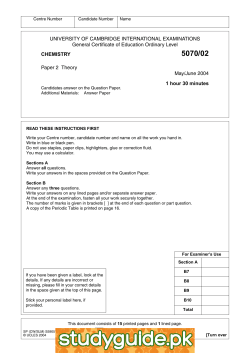5070/02 - StudyGuide.PK