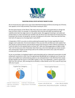 INVESTING IN REAL ESTATE WITHOUT REGRET