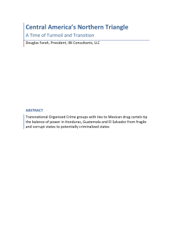 Central America`s Northern Triangle
