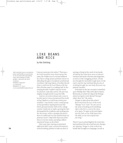 LIKE BEANS AND RICE - Brattleboro Clayworks