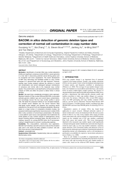 BACOM: in silico detection of genomic deletion
