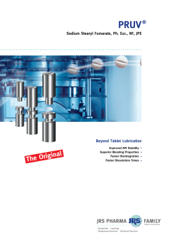 PRUV - Sodium Stearyl Fumarate