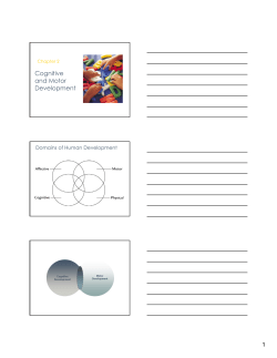 Cognitive and Motor Development