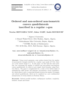 Ordered and non-ordered non-isometric convex - liforce