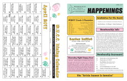 Newsletter - Washington Yacht and Country Club