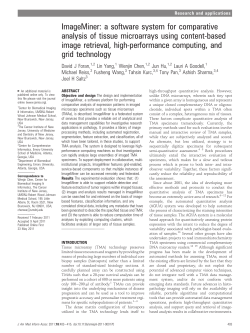 ImageMiner: a software system for comparative analysis of tissue