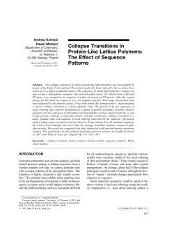 Collapse transitions in protein-like lattice polymers: The effect of