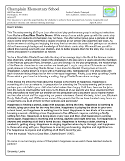 April 9, 2013 - Burlington School District