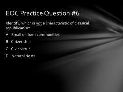 EOC#Practice#Question##6#