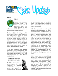 Issue 6, 7/21/98 - National Democratic Institute