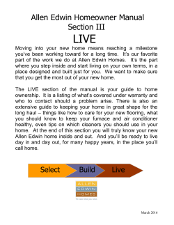 to View - Allen Edwin Homes