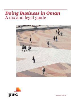 Doing business in Oman