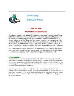 Read Chapter 2 Instructor Notes