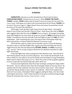 Disney`s WINNIE THE POOH, KIDS SYNOPSIS