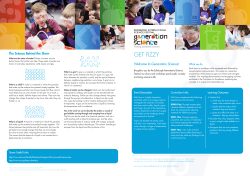 get fizzy - Edinburgh International Science Festival