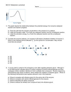 Ch8 Hw Metabolism