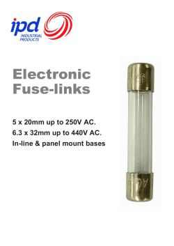 Electronic Fuse - IPD Group Limited