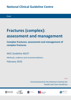 Full Clinical Guideline