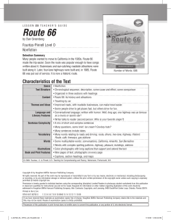 Route 66 - Houghton Mifflin Harcourt