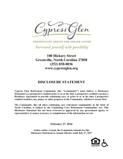 100 Hickory Street Greenville, North Carolina 27858 (252) 830
