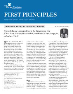 Elihu Root, William Howard Taft, and Henry Cabot Lodge