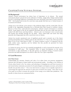 4.0 Natural Systems