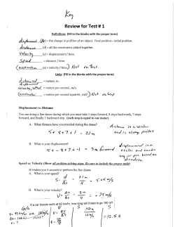 Unit 1 test review KEY Brewer