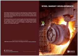 steel market developments