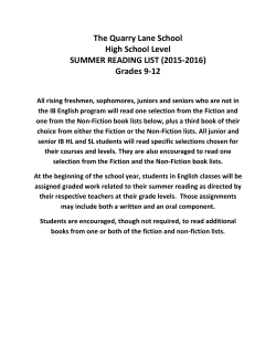 Grades 9-12 - Quarry Lane School