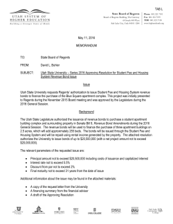 TAB L - Utah System of Higher Education