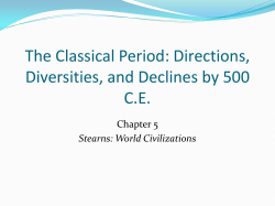 Chapter 5 &ndash; The Classical Period