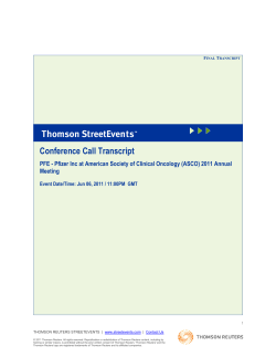 Conference Call Transcript