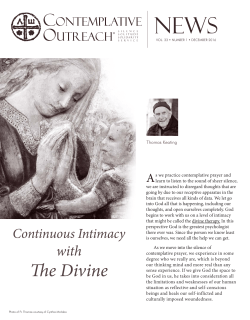 Thomas Keating - Contemplative Outreach