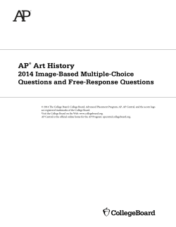 AP Art History - The College Board