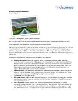 May your theme be remembered This is rated as one of the top 10