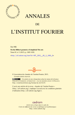 On the Hilbert geometry of simplicial Tits sets