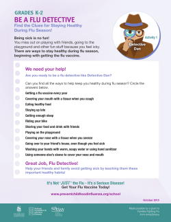 2 Worksheet - Families Fighting Flu