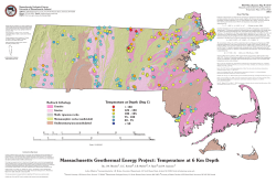 Massachusetts Geothermal Energy Project: Temperature at 6 Km