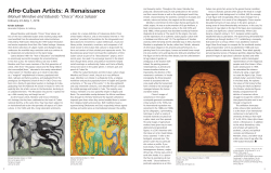 Afro-Cuban Artists: A Renaissance