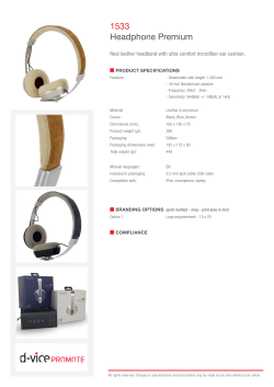 1533 Headphone Premium