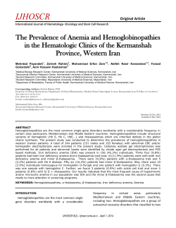 ijhoscr - International Journal of Hematology
