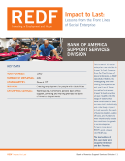 Impact to Last: Bank of America