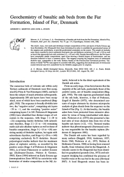 Bulletin of the Geological Society of Denmark, Vol. 37/1-2 pp. 1-9