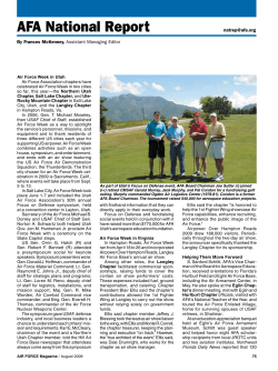 AFA National Report - Air Force Magazine