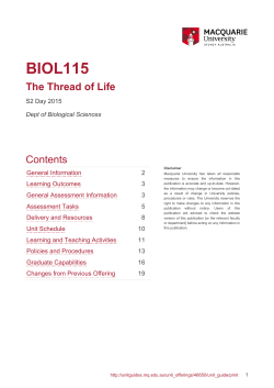as PDF - Unit Guide