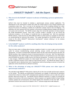 - AIT Analyzers