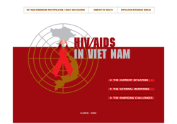 HIV/AIDS in Viet Nam - Population Reference Bureau