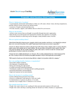 What is Collaborative Coaching?