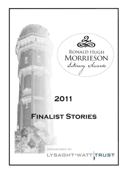 2011 Finalist Booklet